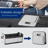 DEEZOMO Foldable Car Trunk Organizer - 63L Collapsible Multi-Compartment Storage