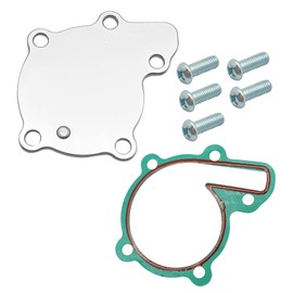 JAVIK Water Pump Cover EZ Drain Fit for Yamaha Banshee 350 YFZ350 RZ350 1984-2006, OEM# 4L0-12422-00-00 3GG-12428-01-00 98507-06016-00