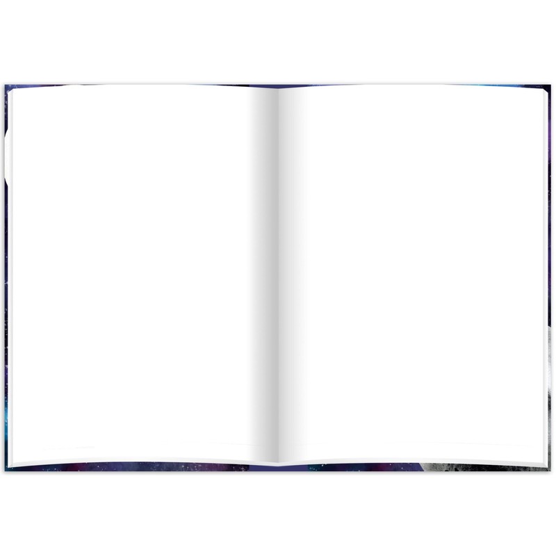RNKVERLAG Skatonaut 46786 Notebook DIN A4 Blank with 96 Sheets