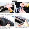 DOTAATDW Car Door Seal Strip Double Layer L Shape Rubber