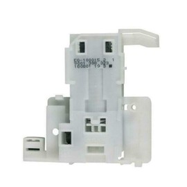 Bosch 10006917 Genuine OEM Door Lock Assembly (White) for Bosch Dishwashers