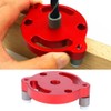 Wood Panel Hole Puncher Aluminum Alloy Center Punching Gauge Woodworking