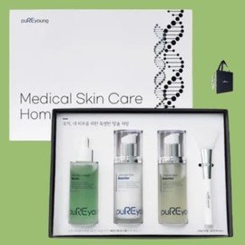 Puriyoung Medical Skincare Home Project Special Kit Water Glow Serum Moisture Ampoule Glowing Skin 3-piece Gift Set / 퓨리영 메디컬 스킨케어 홈 프로젝트 스페셜키트 물광세럼 수분앰플 광채피부 3종선물세트