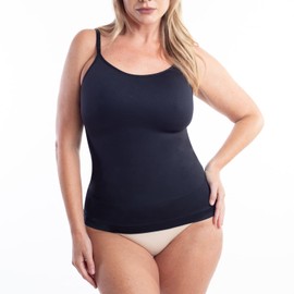 Underoutfit Shaper Cami for Women - Tummy Control, Slimming - 2X, Black