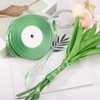 St Patrick Day Ribbon, 0.39x177.17in Green Clover Ribbon Luck Wired