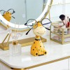 BlissfulVistas Resin Animal Eyeglass Holder, Decorative Animal-Shaped Glasses Stand for