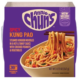 Annie Chun's Spicy Kung Pao Noodle Bowl, 8.73 oz (Pack of 6)