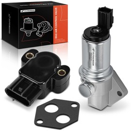 A-Premium Idle Air Control Valve IAC + Throttle Position Sensor TPS Compatible with Ford F-150 1997-2003, F-150 Heritage 2004, F-250 1997-1999, Expedition 1997-2004, E-250/E-350 Econoline & Lincoln