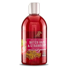 Smiley Dog Organic Witch Hazel & Strawberry Shampoo, 500 ml, Red (Pack of 1)