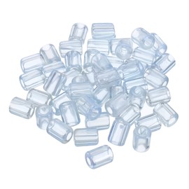 PATIKIL Kitchen Sink Rack Feet, 50 Pack 5mm ID x 10mm OD Plastic Sink Replacement Feet Wire Bumpers Protector for Protective Sink Grid, Clear