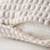 SVARTPOPPEL Subaru Poppel Cushion Cover - Off White 25x25 Inch