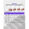 ZALNVEY Outdoor 2 Step Handrail, DIY 304 Stainless Steel Transitional