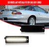 KENRTIR Smoked Lens White LED Rear Side Marker Lamps Compatible