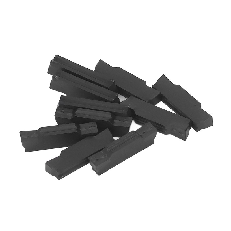 10Pcs Carbide Insert Cutter PVD Coating CNC Cutting Milling Accessory
