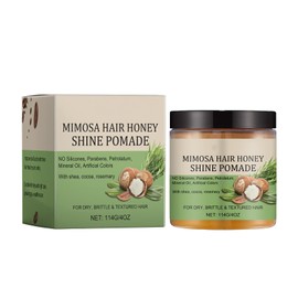 Hair Shine Pomade Men's Hair Pomade Premium Hair Styling Pomade Hair Styling Pomade High Gloss Hair Paste for Natural Hair Textures Nutritious Hair Care Wax