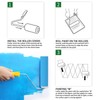 24-Piece Paint Roller Cover, 4-inch (About 10 cm) Foam Roller
