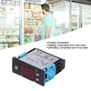 Temperature Controller Cooling Heating Multifunctional Thermostat with Dual Sensor AC220V