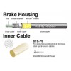 Jagwire JCK207 Pro Road Brake Cable Kit, Orange, Shimano/SRAM