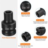 HARFINGTON 4 Point Square Socket 1/2" Drive 7mm Metric Square