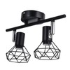 E14 Lamp Holder Double End Hollow Ceiling Light Base Adjustable
