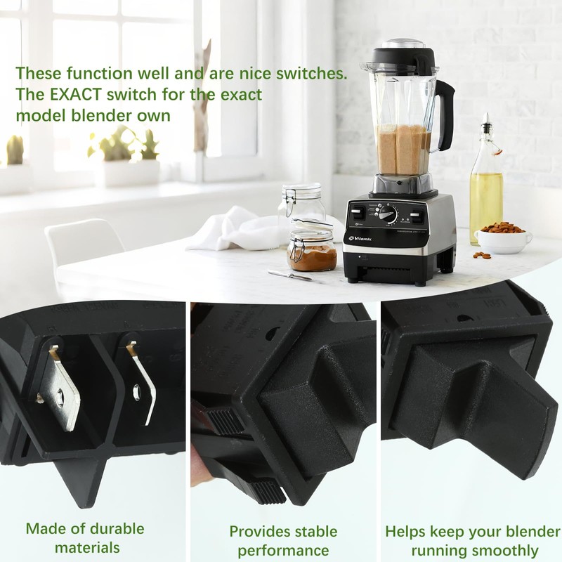 Replacement Switch for Vitamix Blender,On/Off Power Toggle Switches Compatible with