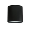 Licht-Erlebnisse Surface-Mounted Spotlight GU10 Ceiling Light, Surface-Mounted Spotlight, Black, Diameter