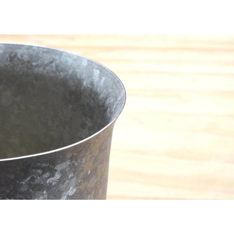 Horie Niigata Prefecture Tsubame made in Titanium Double Tumbler Cotta