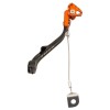 Tusk Aluminum Brake Pedal Orange Tip Fits KTM 690 HUSQVARNA