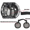 Tactical Airsoft Military Paintball Metal Mesh Side Cover with Ear