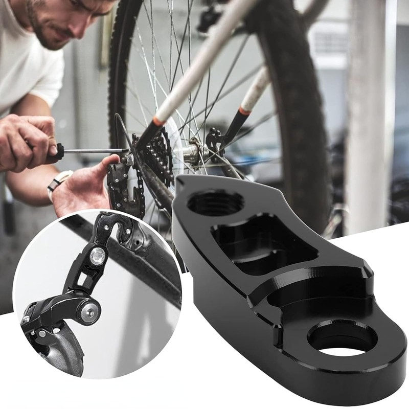 VGEBY Bicycle Rear Derailleur Extender, Bicycle Derailleur Hanger Extender Rear