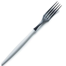 ARAS Fork, Smooth Mouth Feel, Made in Japan, Dishwasher Safe, Easy to Use, Easy to Use, Does Not Disturb the Taste, Restaurants and Hotels, Plastic, Tritan Fashionable, White, Stabs, Easy to Wash,