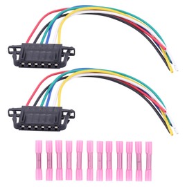 Rear Light Wiring Harness Rear Light Cable Connection Plug Tail Light Cable Set Repair Socket for Golf 7 Golf VII Variant for Octavia 5E Rapid Superb 3V Yeti Amarok Arteon Beetle 5C Caddy for Crafter