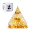 Rapidbok Crystal Stone Pyramid, Pyramid Stone, Crystal Pyramid Positive Energy,