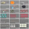 120 PCS Fishing Lures Set Mixed with Tackle Box, Including