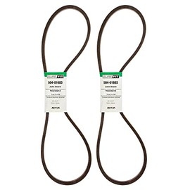SureFit Pump Drive Belts Replacement for John Deere TCU34214 QuikTrak 648R 652R 661R 652B EFI Lawn Mowers 2 Pack