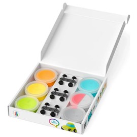 Fat Brain Toys Hey Clay Eco Cars - Clay Kit with Interactive App, Kids & Tweens