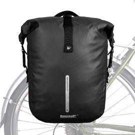 Rhinowalk Bike Pannier Bag Waterproof Rack Bicycle Bag 20L Bike Bag Laptop Pannier Backpack Professional Cycling Accessories Shoulder Bag