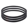 sourcing map 3 Pack B32 Classic Wrapped V-Belt, 34" Outside