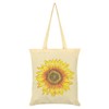 Grindstore Sunflower Tote Bag Cream 38x42cm
