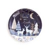 50pcs Disposable Christmas Party Paper Plates in 5 Assorted Designs