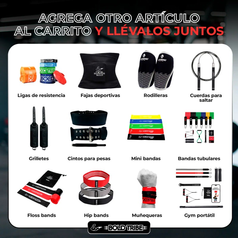 Faja Moldeadora Deportiva Gym Talle Alto 30 Cm Bold Tribe