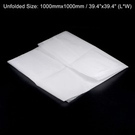 sourcing map 150 Mesh Paint Nylon Mesh Filter Woven Net Sheet Filter Cloth for Paint, Home Brewing (39"x39")