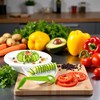 Cucumber Slicer, Carrot slicer, Green Spiral Slicer Portable Potato Slicer