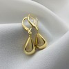 Peasimy Teardrop Leverback Earrings for Women Silver Waterdrop Teardrop Leverback