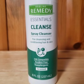 Medline Remedy Essentials No-Rinse Hair & Skin Cleanser/Condi