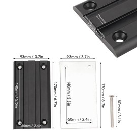 Removable RV Table Leg Bracket Aluminum Alloy Space Saving Table Leg Support for Caravan Camper Boat Yacht RV Spare Parts