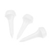 MUXSAM 100pcs White Plastic Golf Balls Tees For Training And