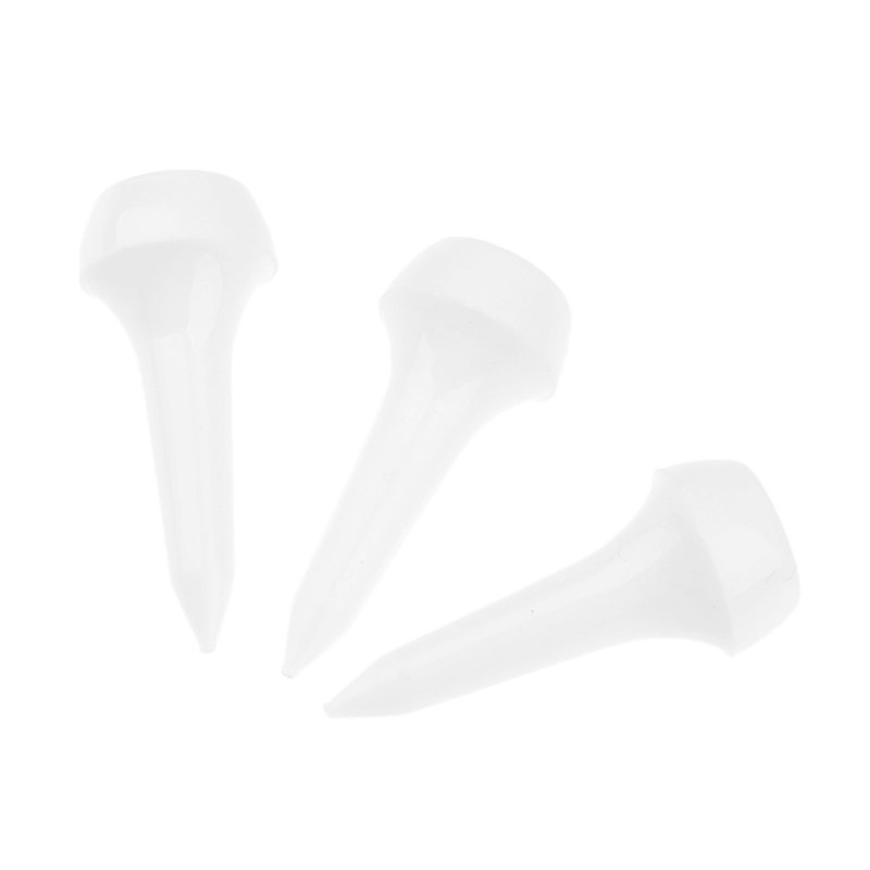 MUXSAM 100pcs White Plastic Golf Balls Tees For Training And