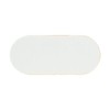Truck-Lite 98001Y Yellow Reflector (Oval, Yellow, Reflector, 2 Screw Or