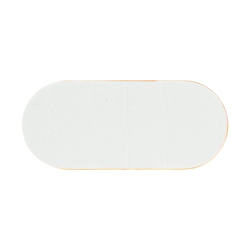 Truck-Lite 98001Y Yellow Reflector (Oval, Yellow, Reflector, 2 Screw Or